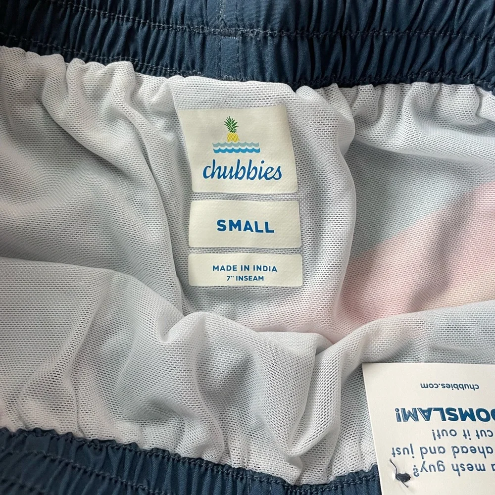 Chubbies Size Small 7” Swim Trunks Pride - Picture 3 of 4